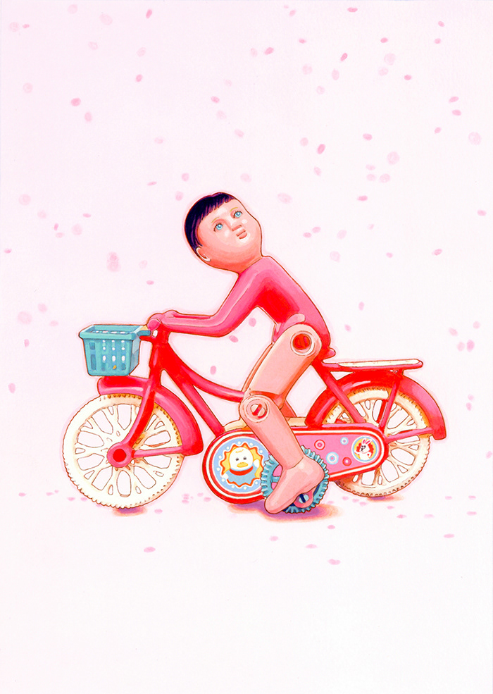 桃色サイクリング