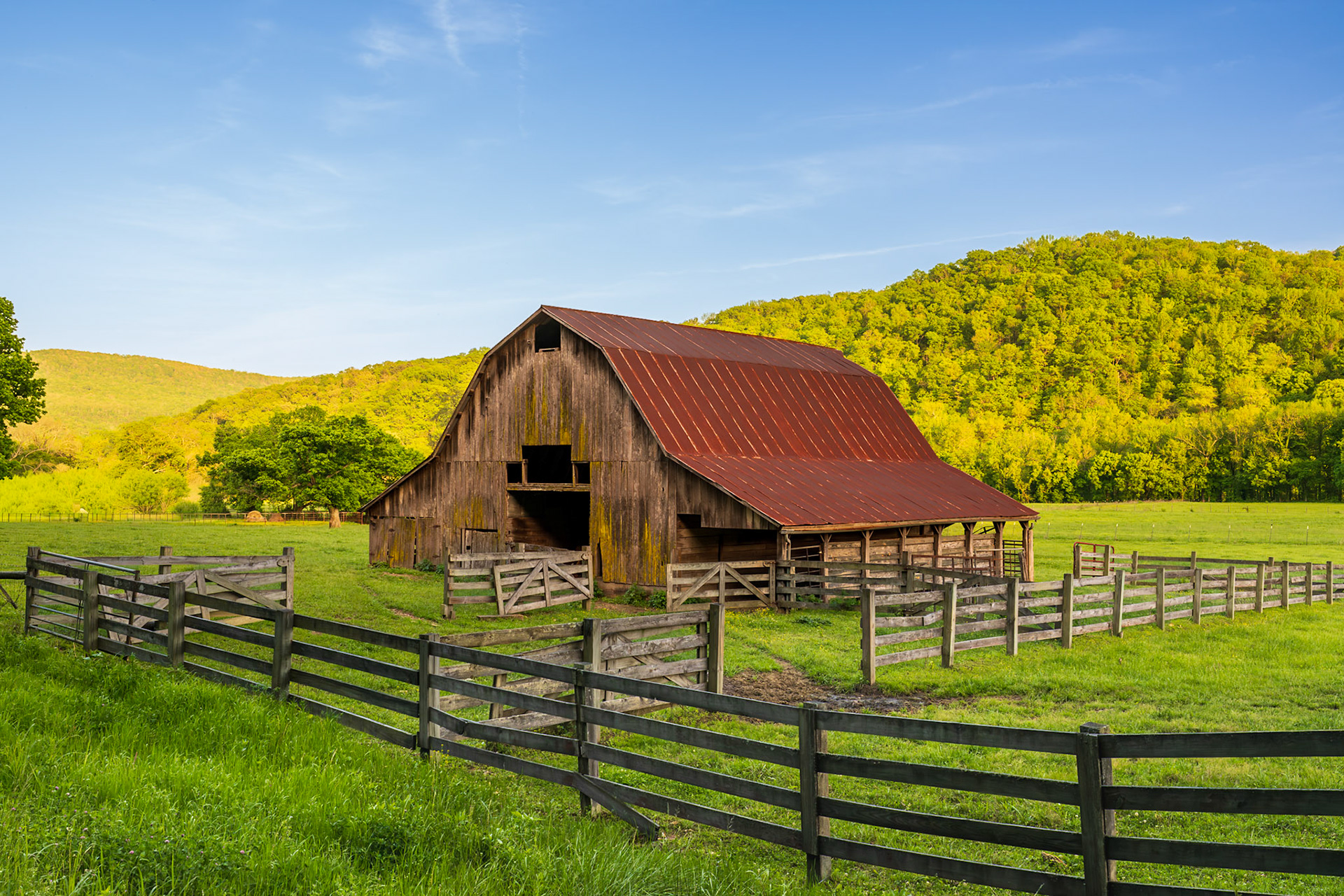 Boxley Valley Barn - Evening 