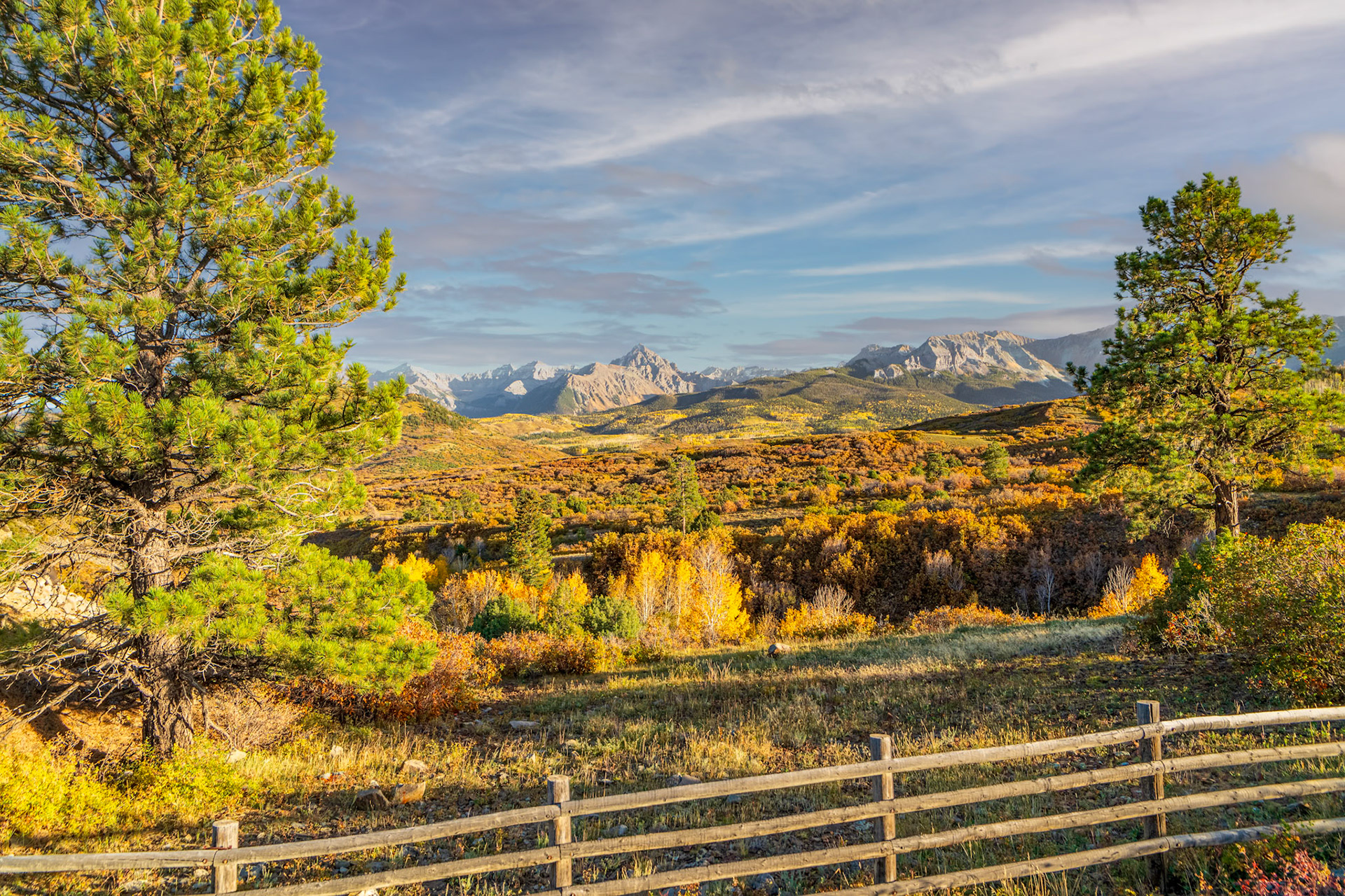Dallas Divide Color with Clouds