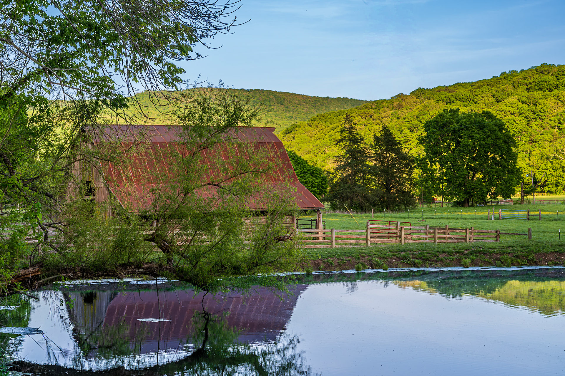Barn Reflection