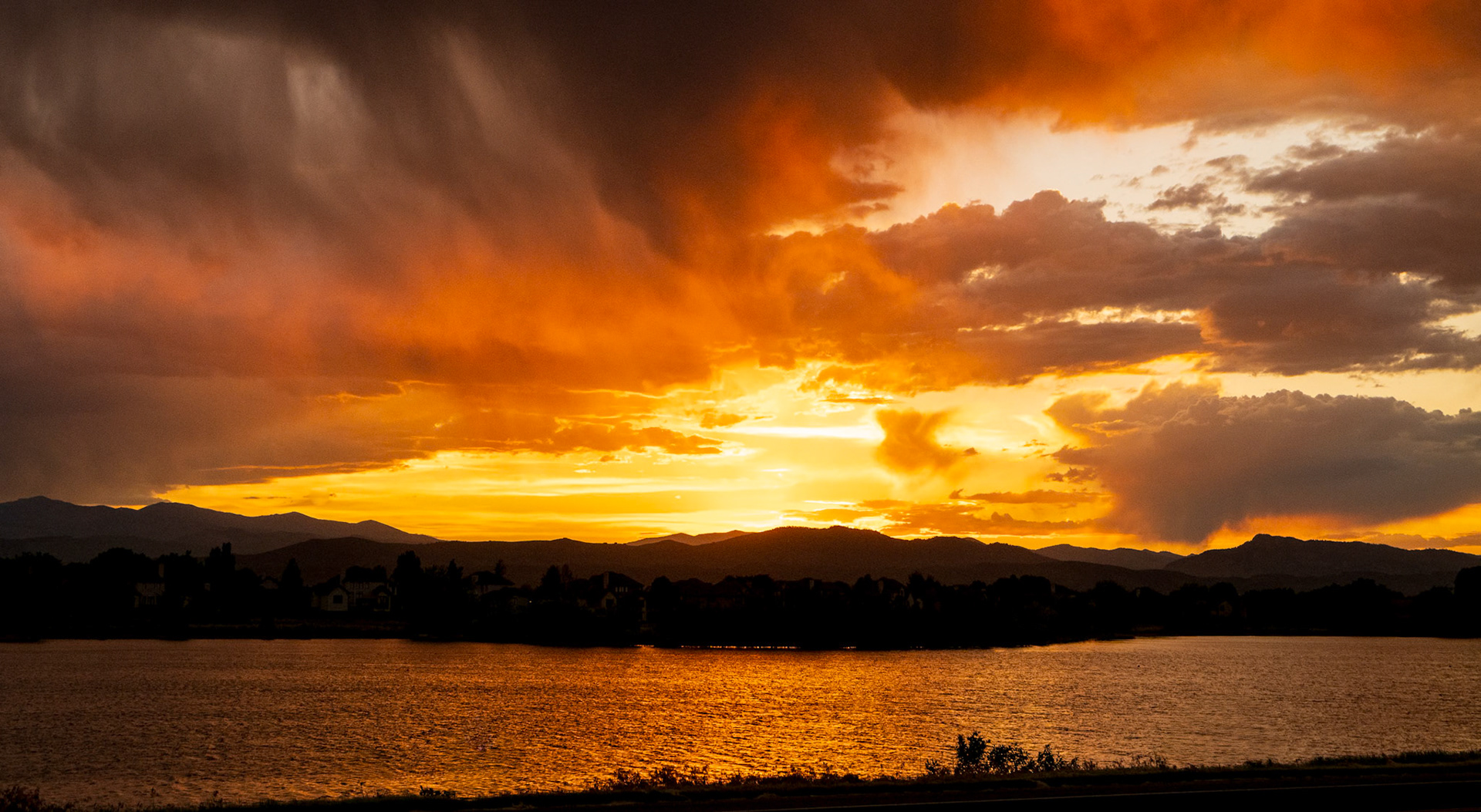 Week 24 - Sunset over Horseshoe Lake 