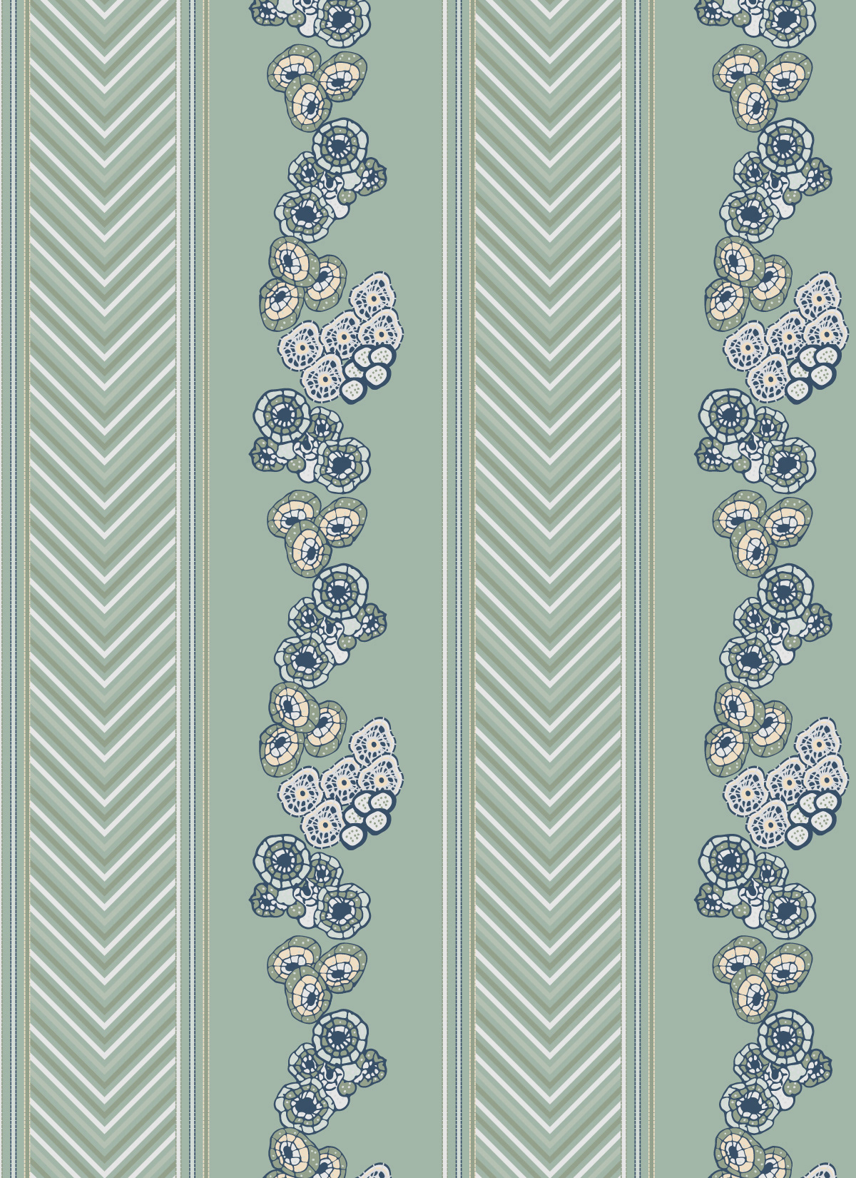 25072A Ocean Stripes