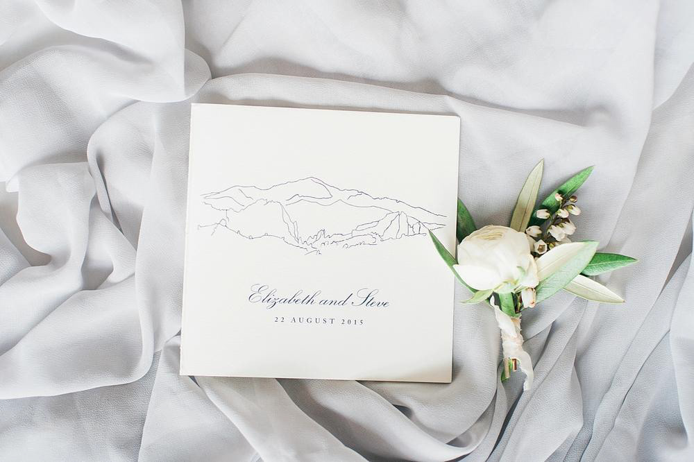 Wedding Brochure Design by Mint and Merit