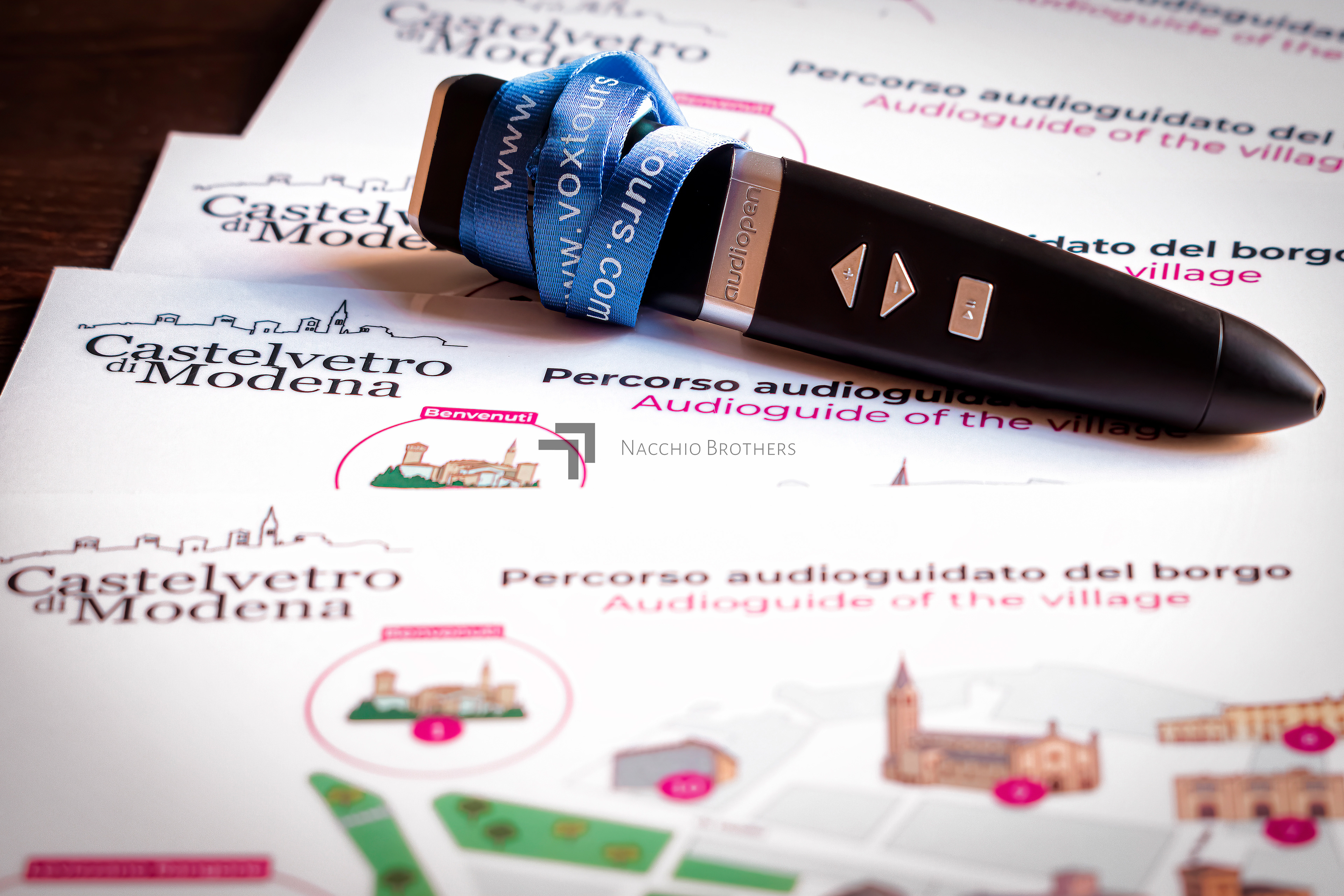 Presentazione audioguide per VisitCastelvetro