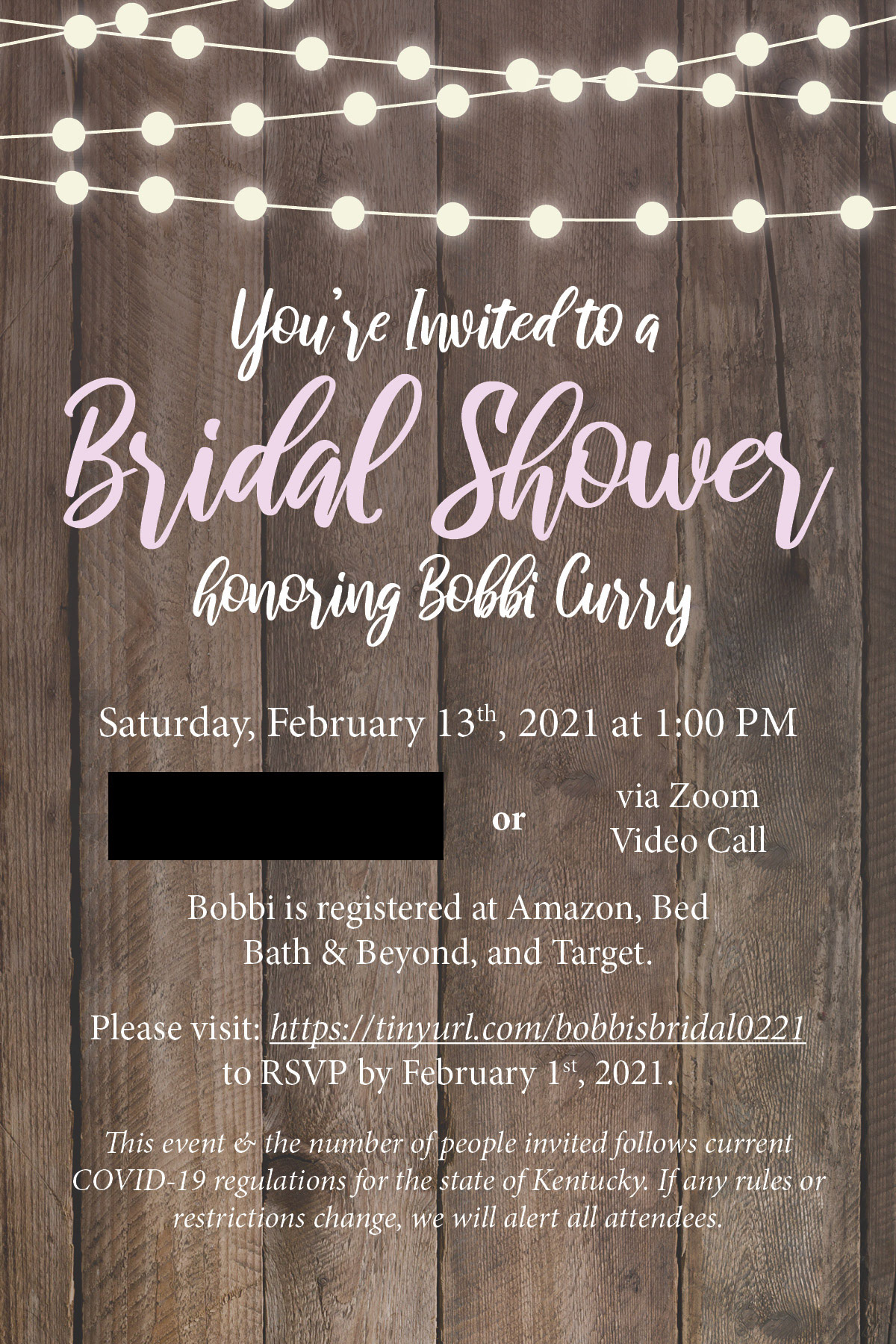 Bridal Shower Invitation