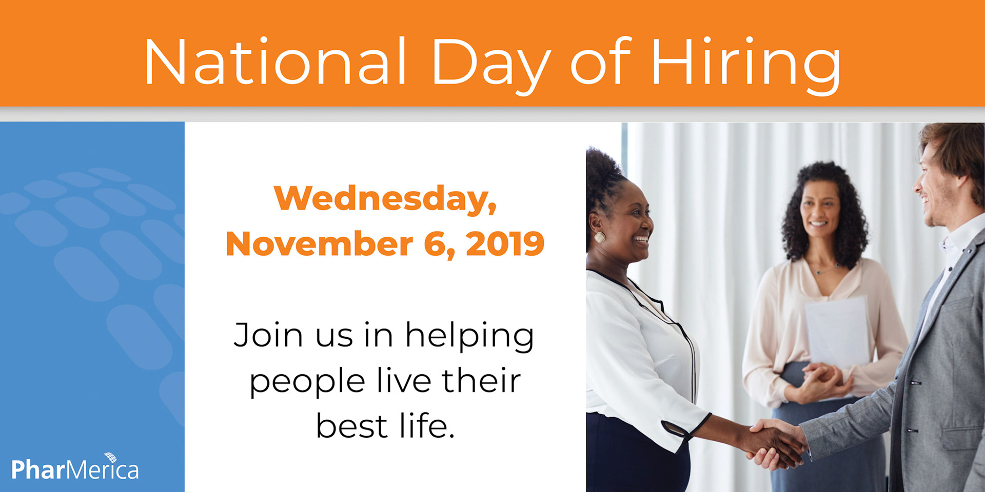 National Day of Hiring social media graphic