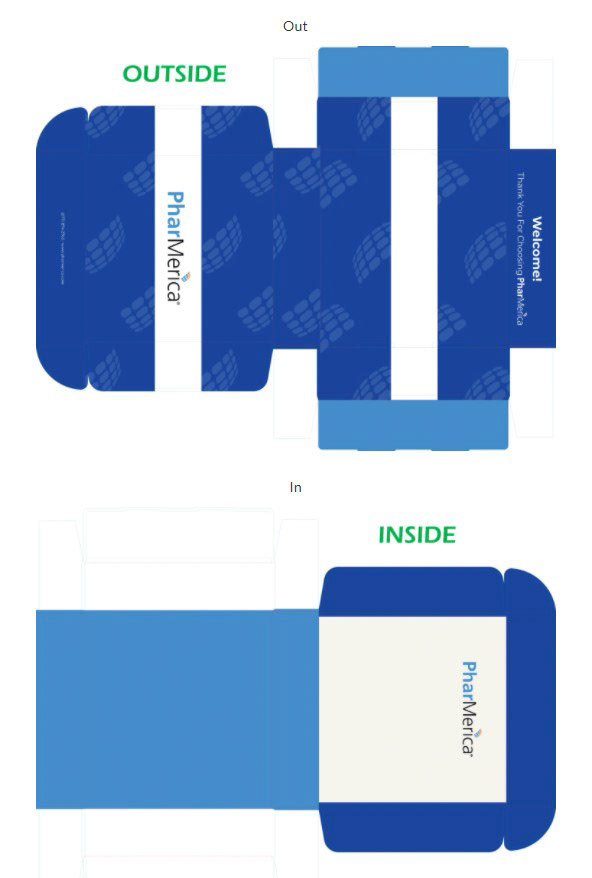 Mock Up of New Business Care Package