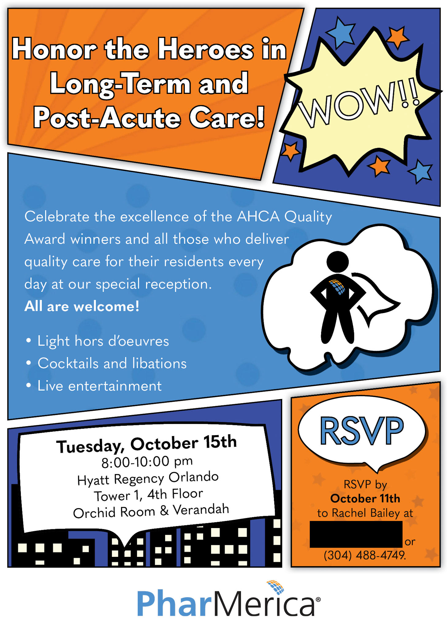 Event Invitation Postcard