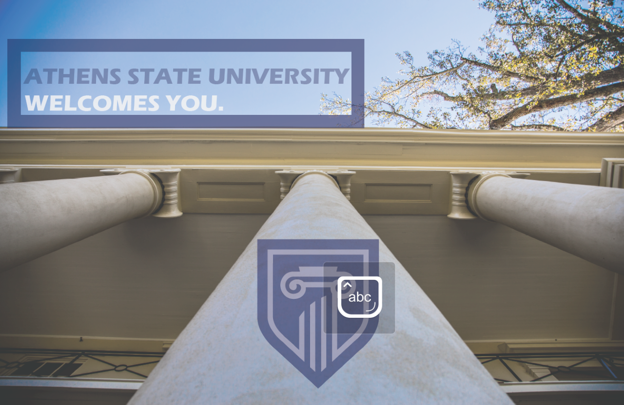 Athens State University Branding