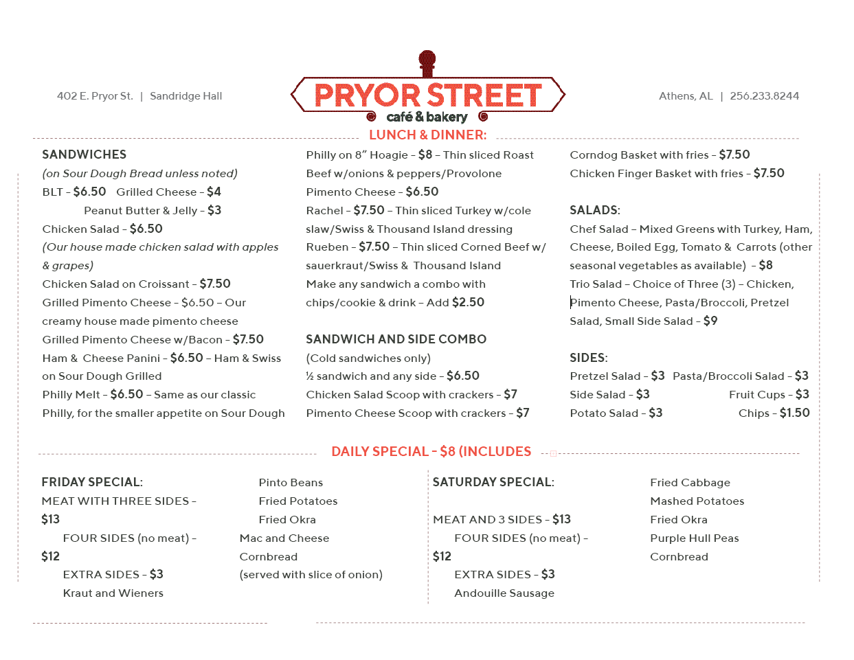 Pryor Street Cafe