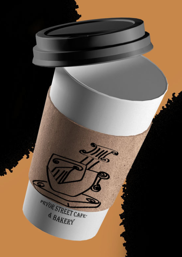 Mock-up for Cafe