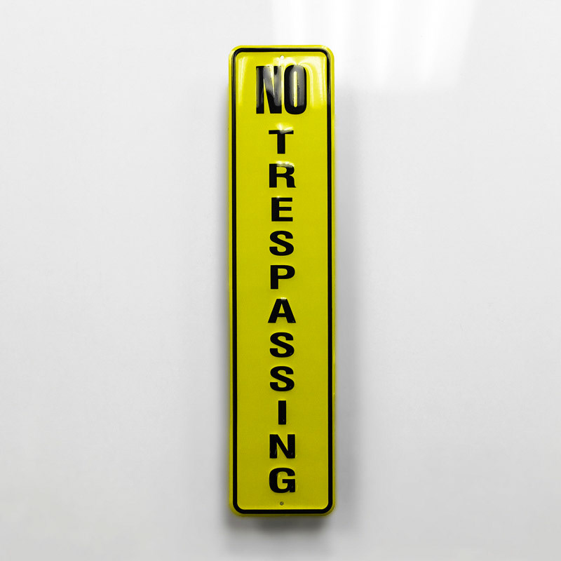 No Trespassing Sign