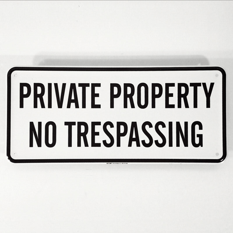 Private Property Signs