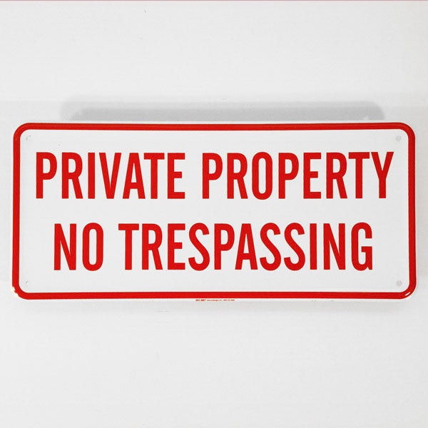 Private Property Signs
