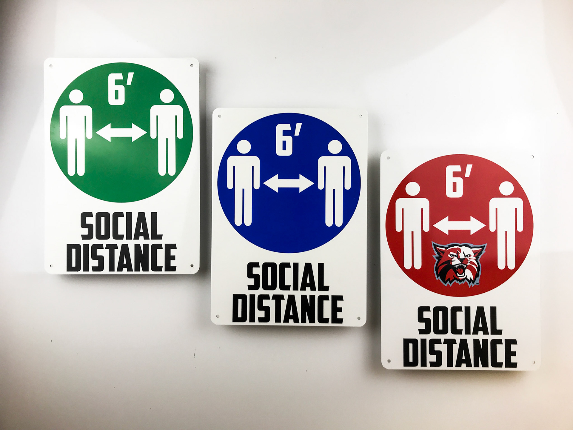 Social Distancing Signs
