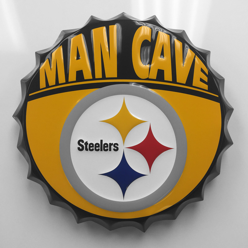 Steelers Mancave Signs