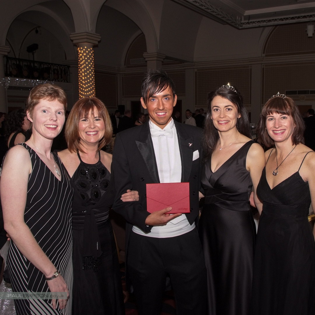 Black Tie corporate awards group photo