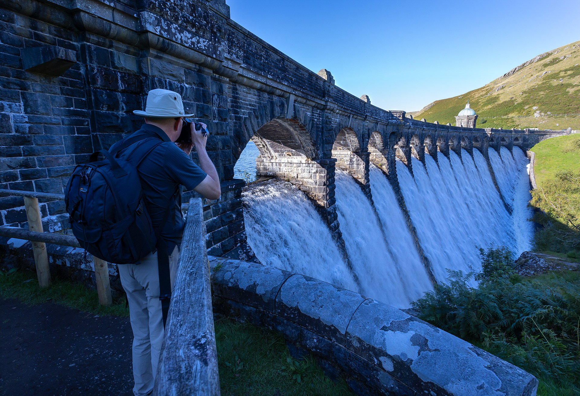 "SH and the dam" by Viv Evans