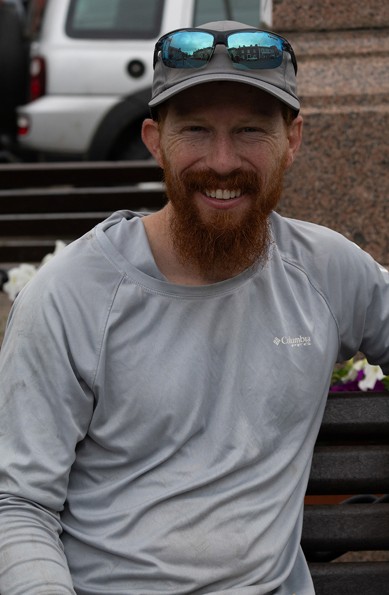 "Tregaron 13 - Zach from New York doing LETJOG" by Monica Berry