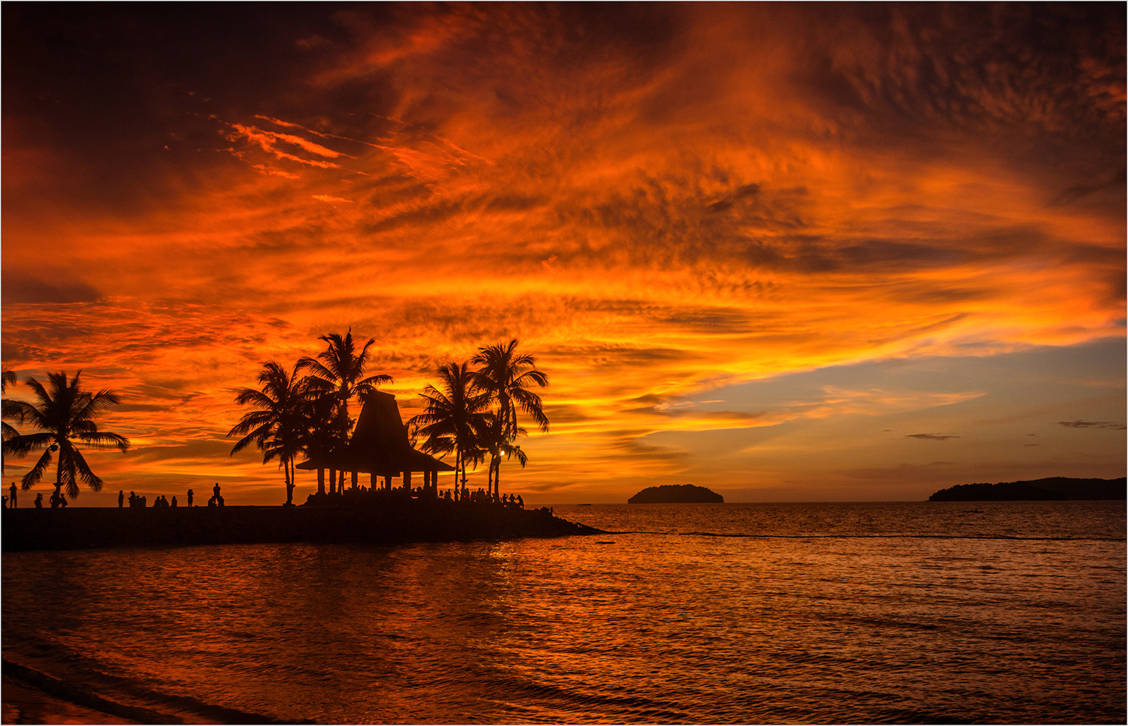 2nd : "Red Sky at Night" by Roy Peters