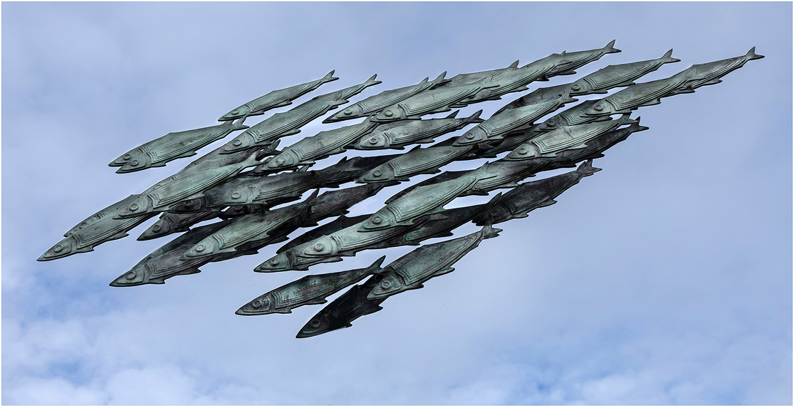 "Flying Fishguard Herring" by Viv Evans