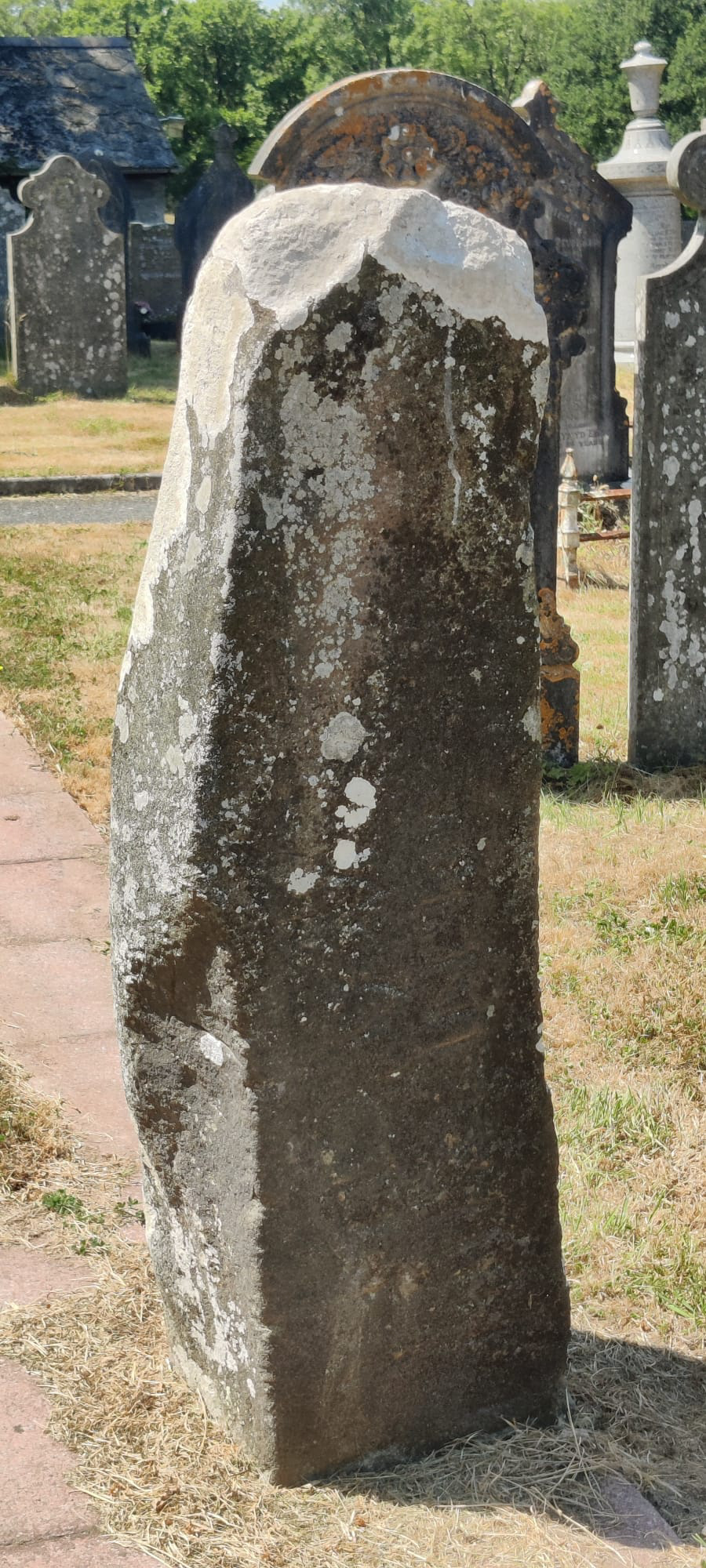 "Ogham Stone" by Hilary Harding