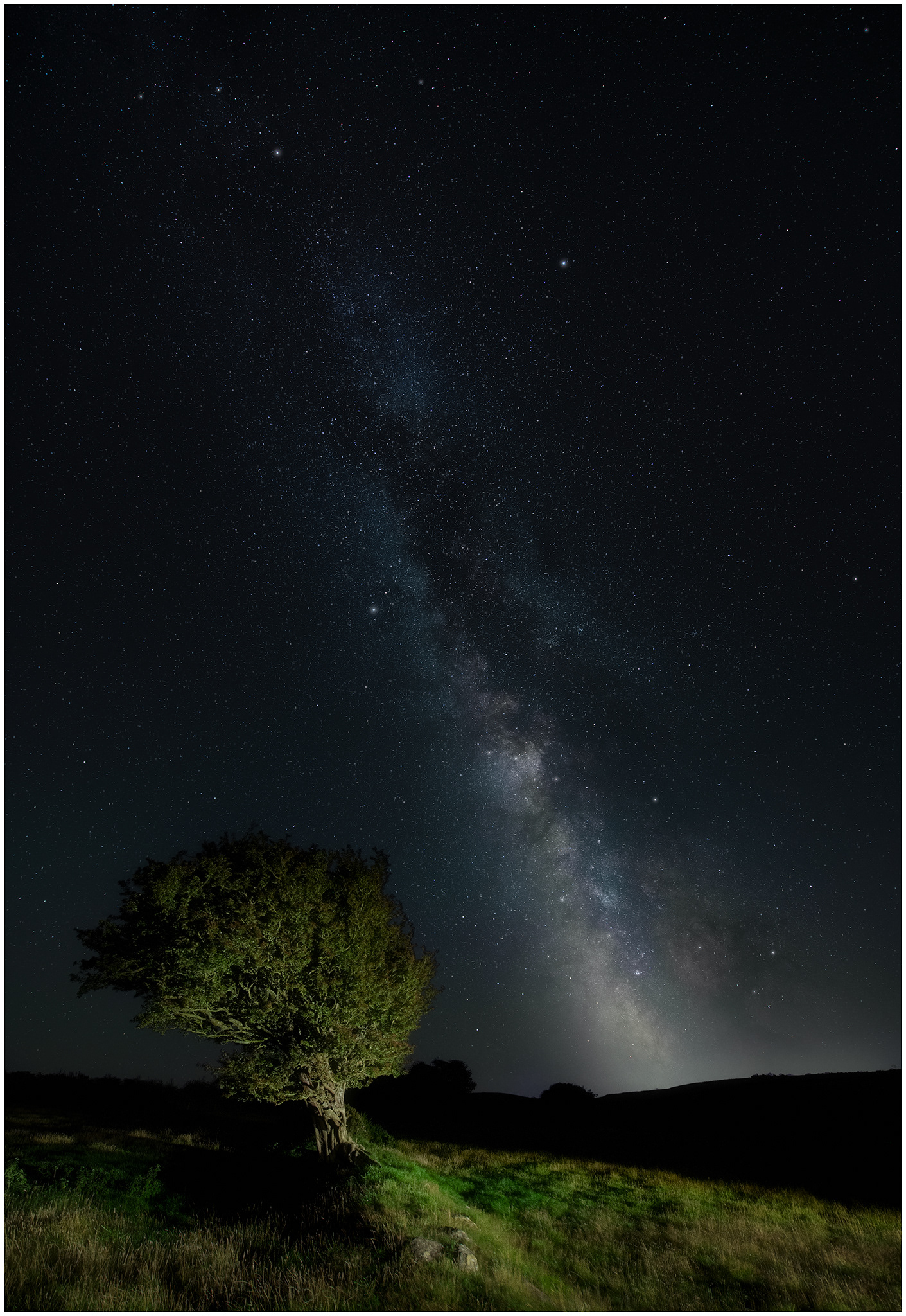 The Milky Way Core from Pentre Ifan, Pembrokeshire