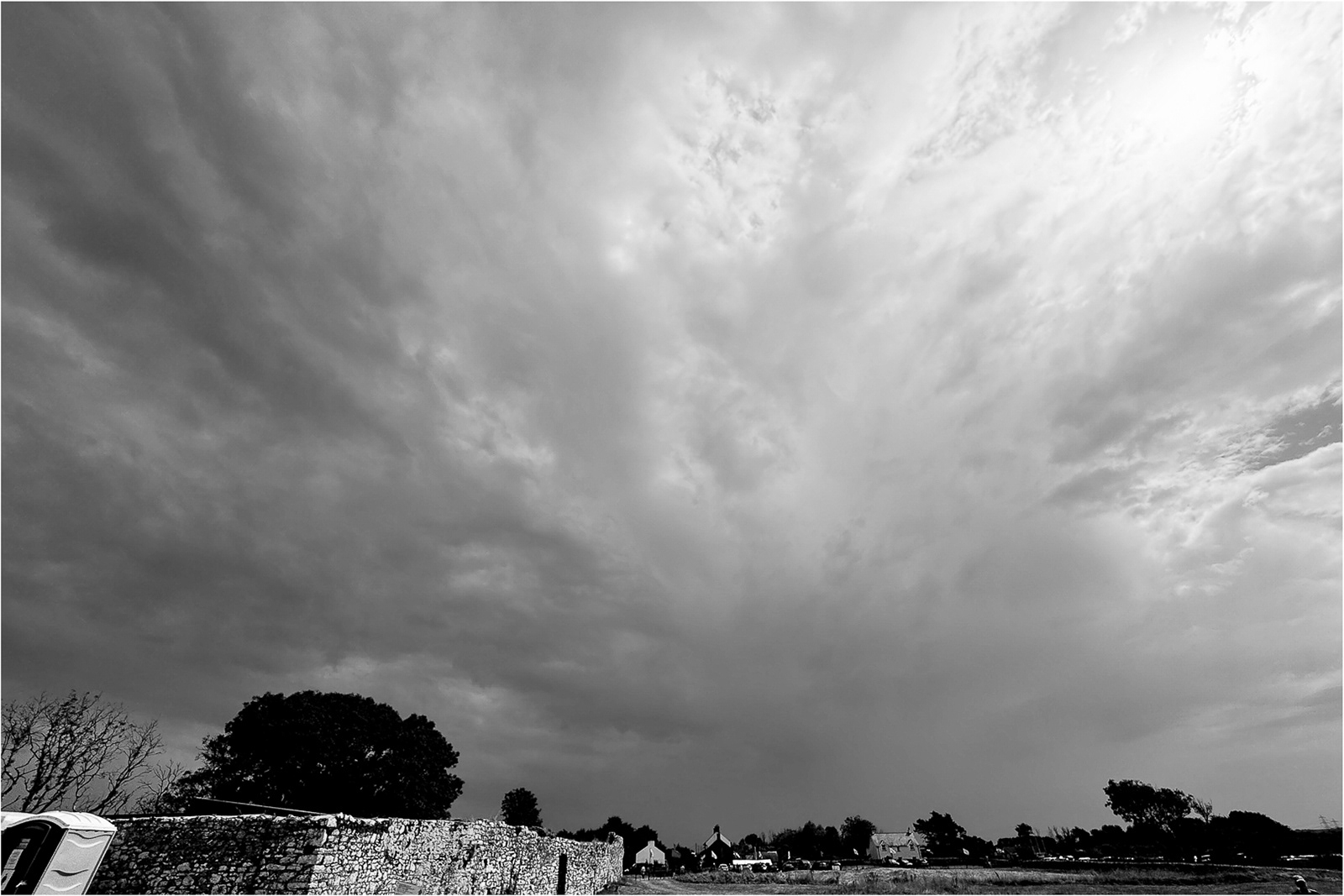 "Passing stormclouds" by Morlais Davies
