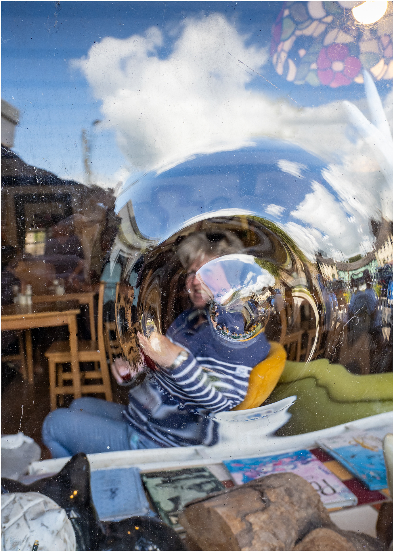 "Claire distorted" by Viv Evans