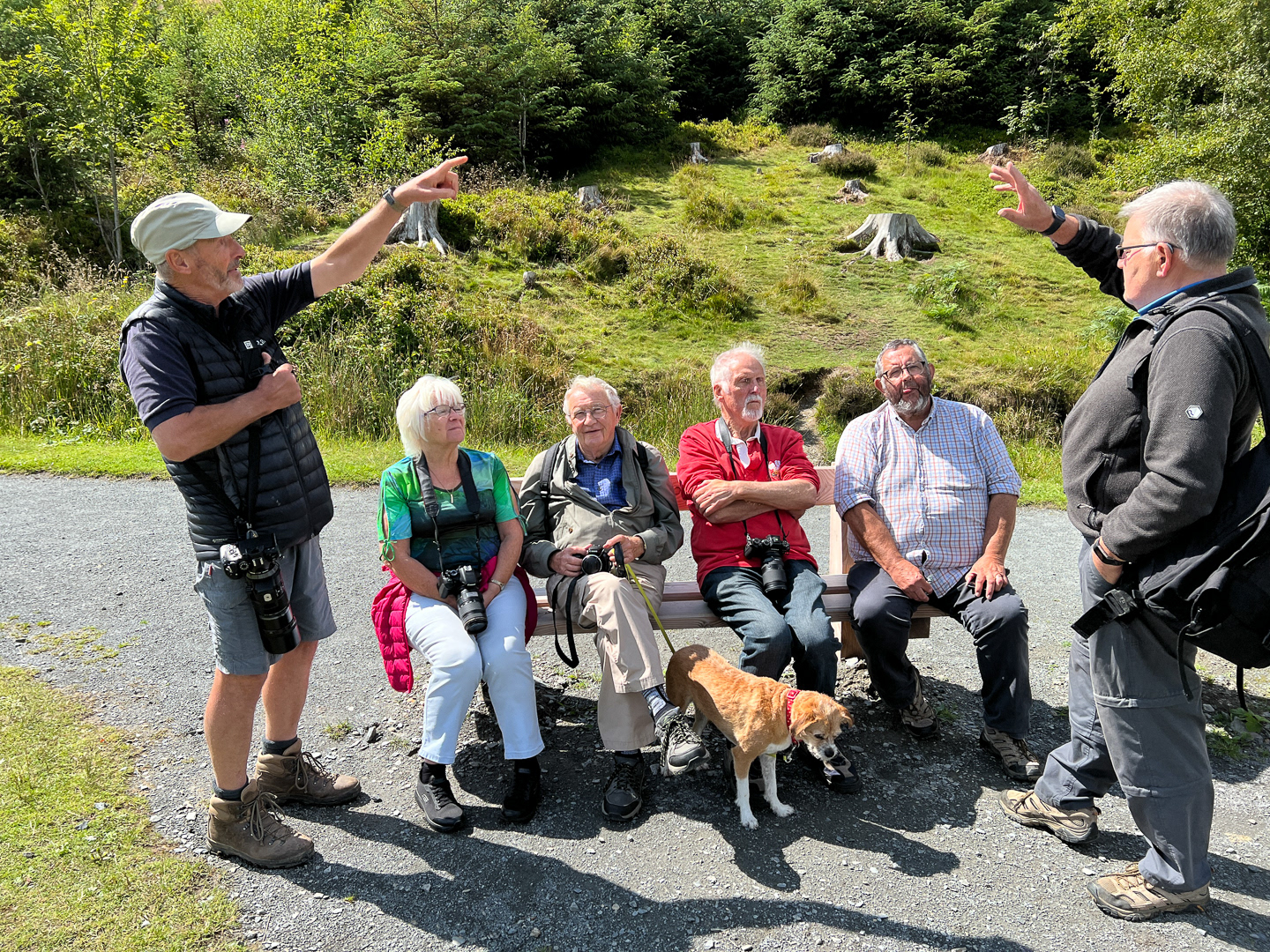 "Camera Club Outing" by Morlais Davies