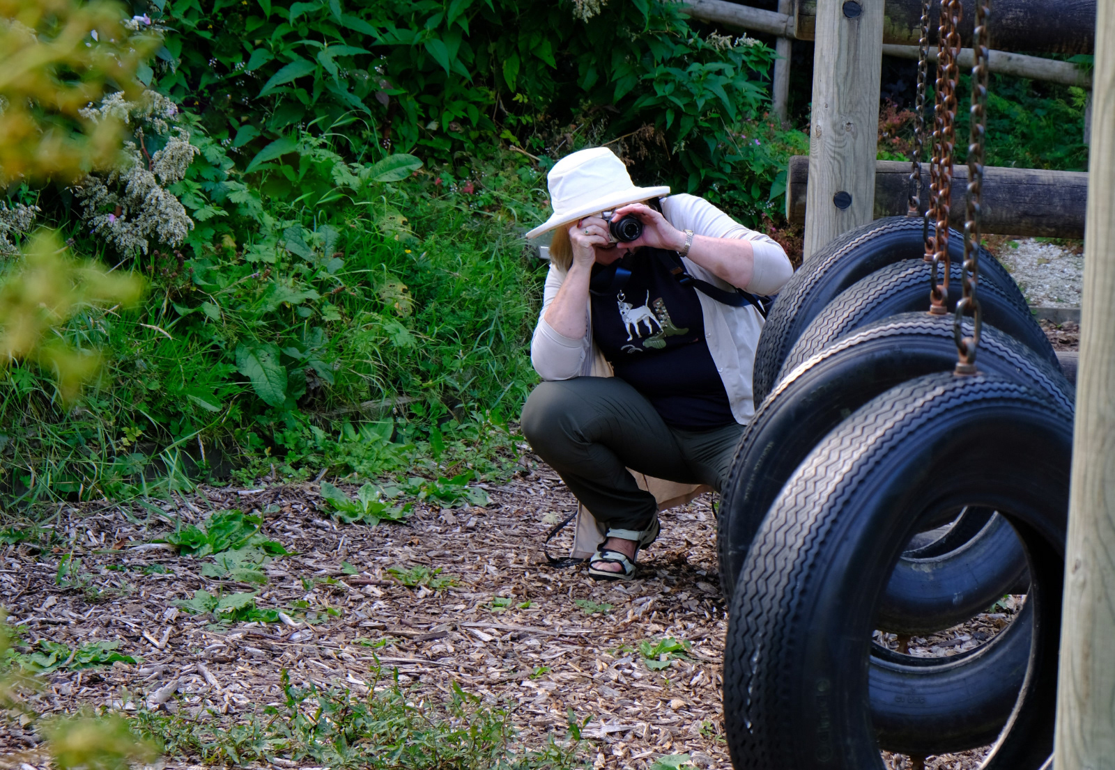 "Peek a boo" by Margaret Jones