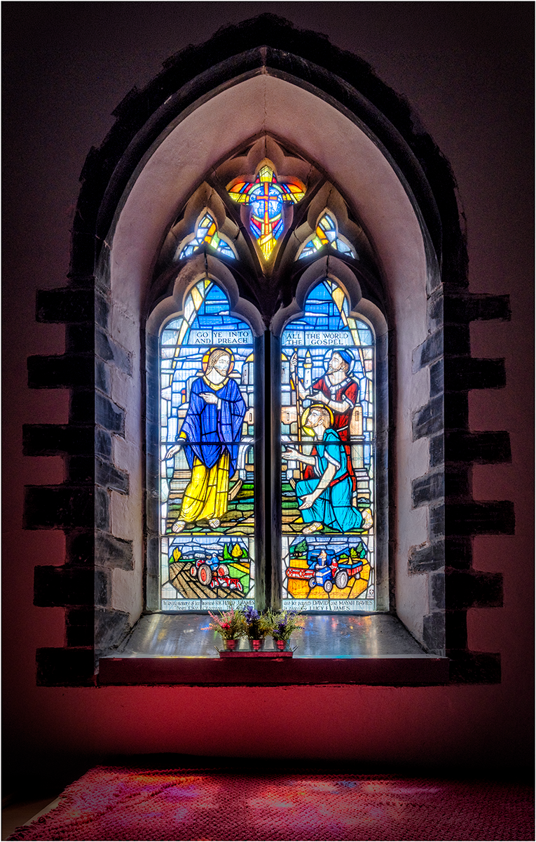 "St Llawddog's" by Simon Harding