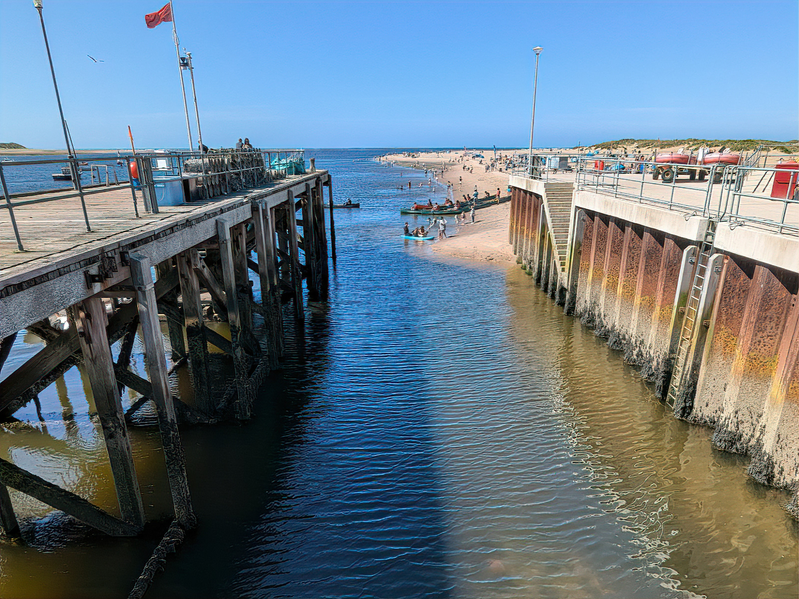 "Between the Piers" by Mike Jones