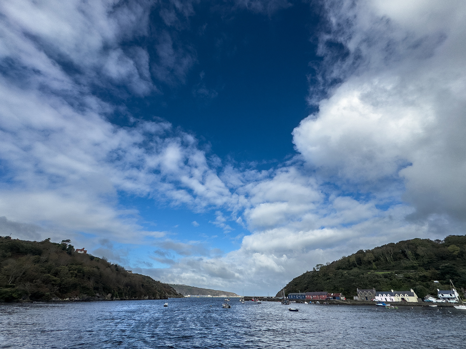 "Breezy Lower Town Harbour" by Morlais Davies