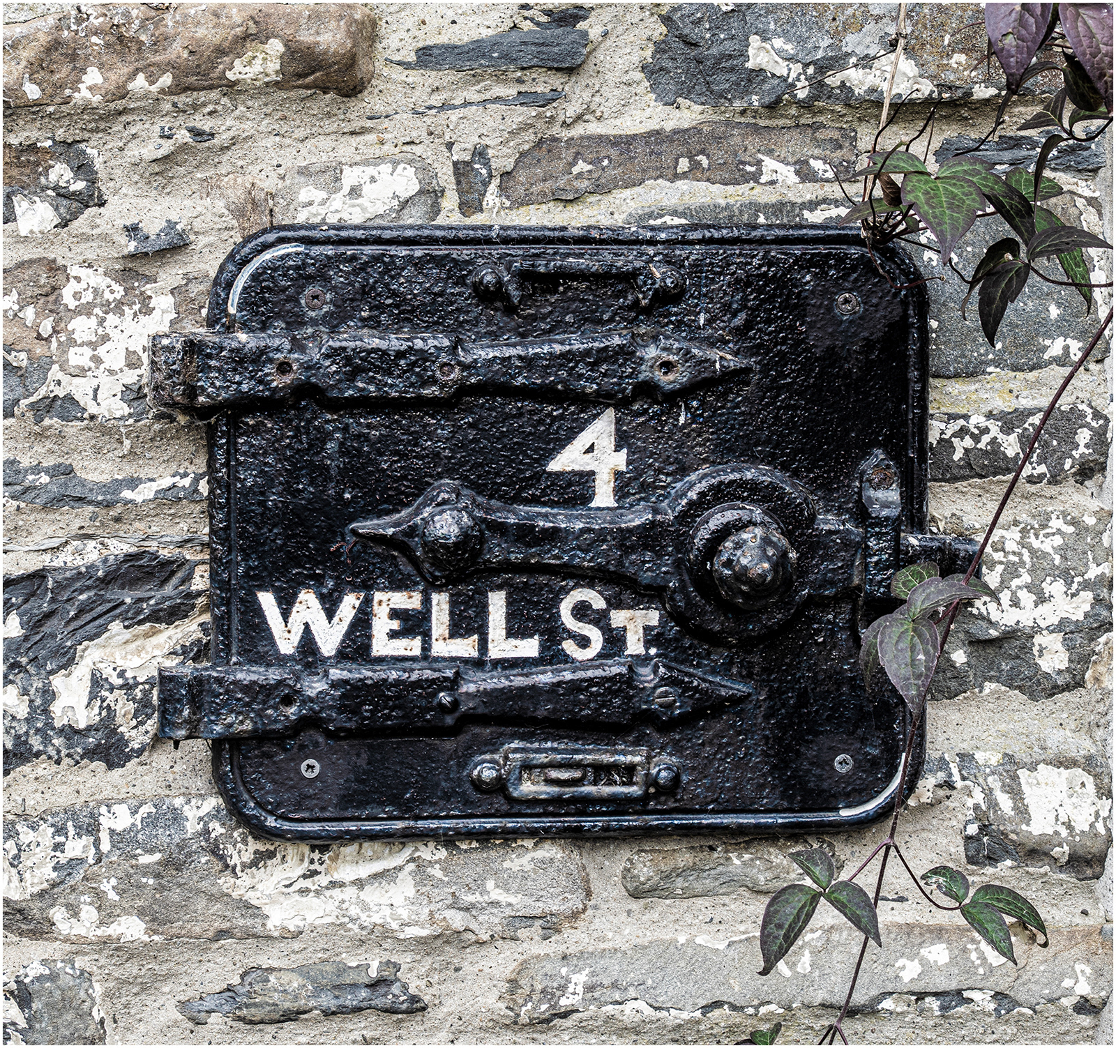 "no 4 Well St" by Viv Evans