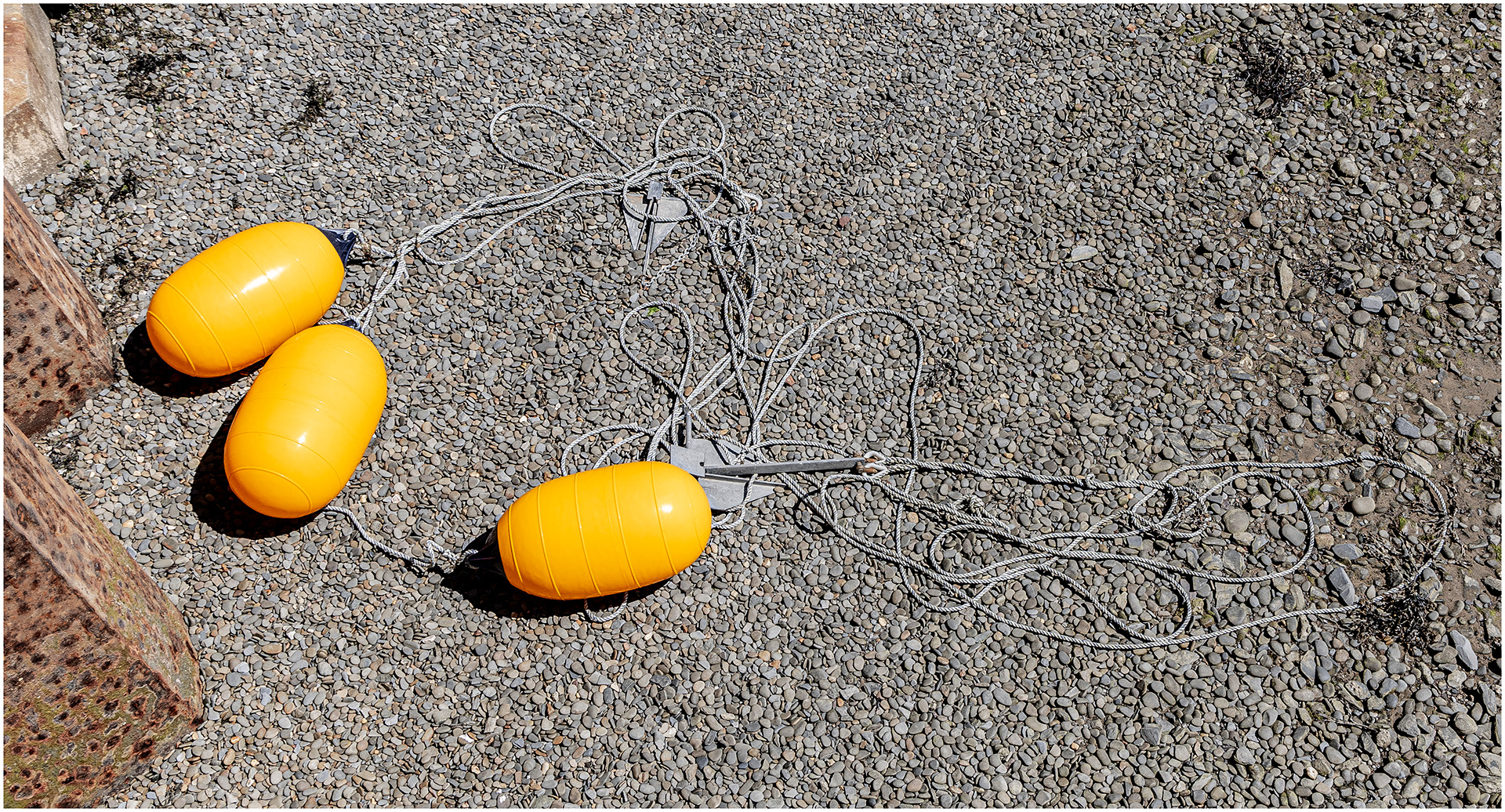 "Three Buoys" by Viv Evans