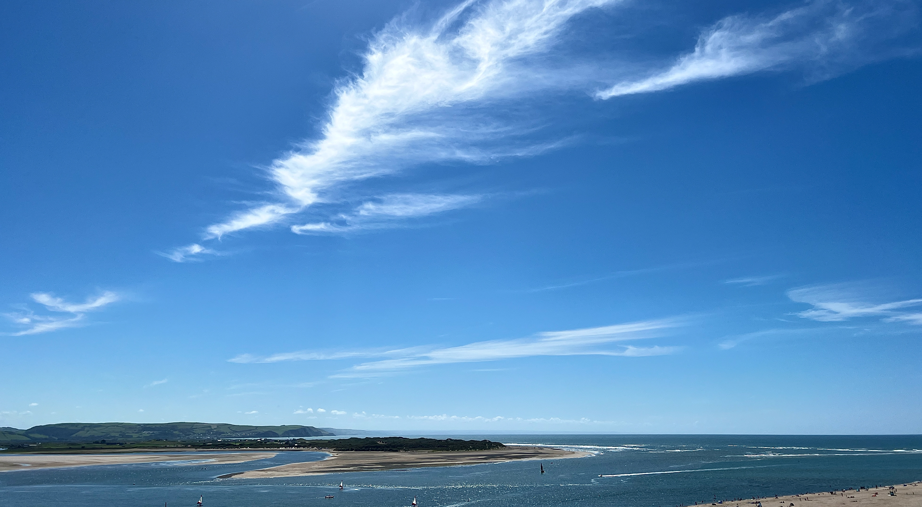 "Estuary Clouds" by Morlais Davies