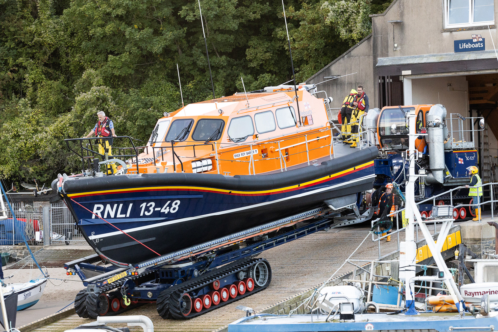 "On the slipway" by Morlais Davies