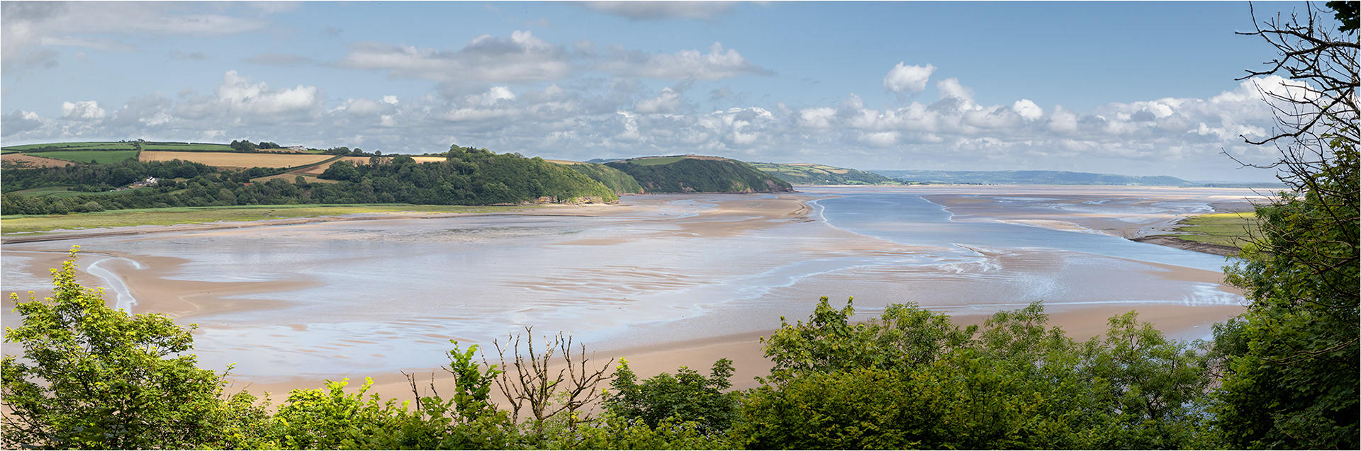 "The Afon Taf Estuary from Laugharne" by Simon Harding