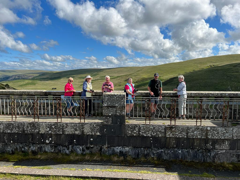 "At Claerwen Dam" by Morlais Davies