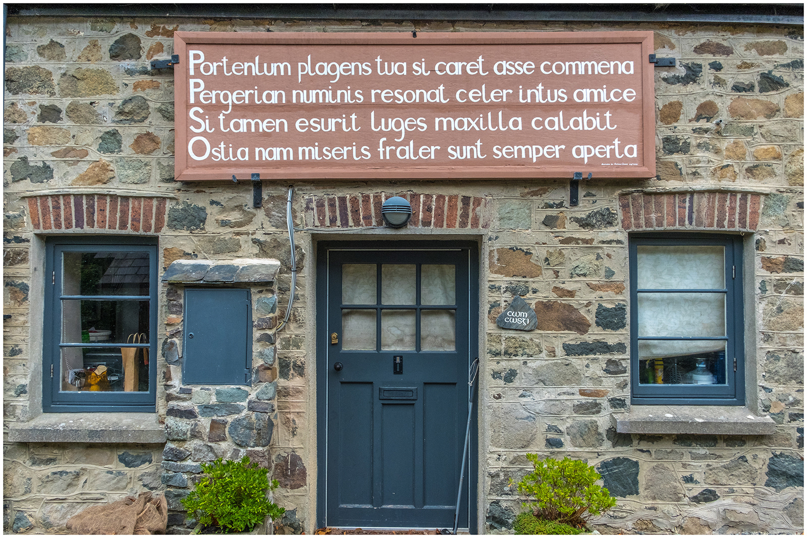 "For the doors are always open to the poor brother" by Colin Price