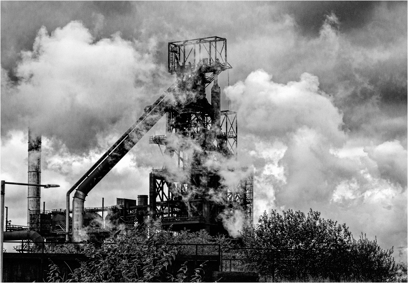 "Blast Furnace No. 5 (already decommisioned)" by Roy Peters