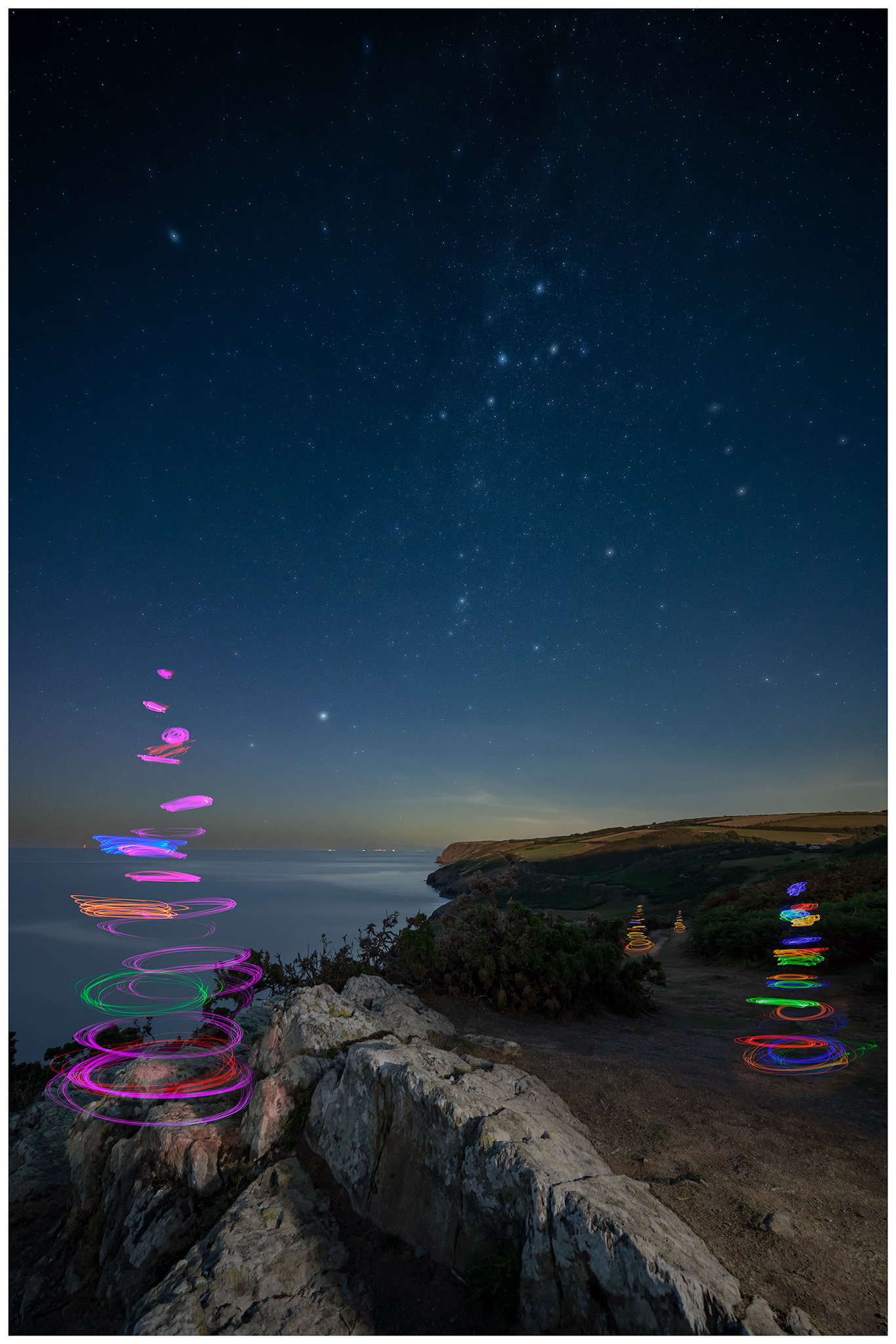 Ceredigion Coastal Christmas Card