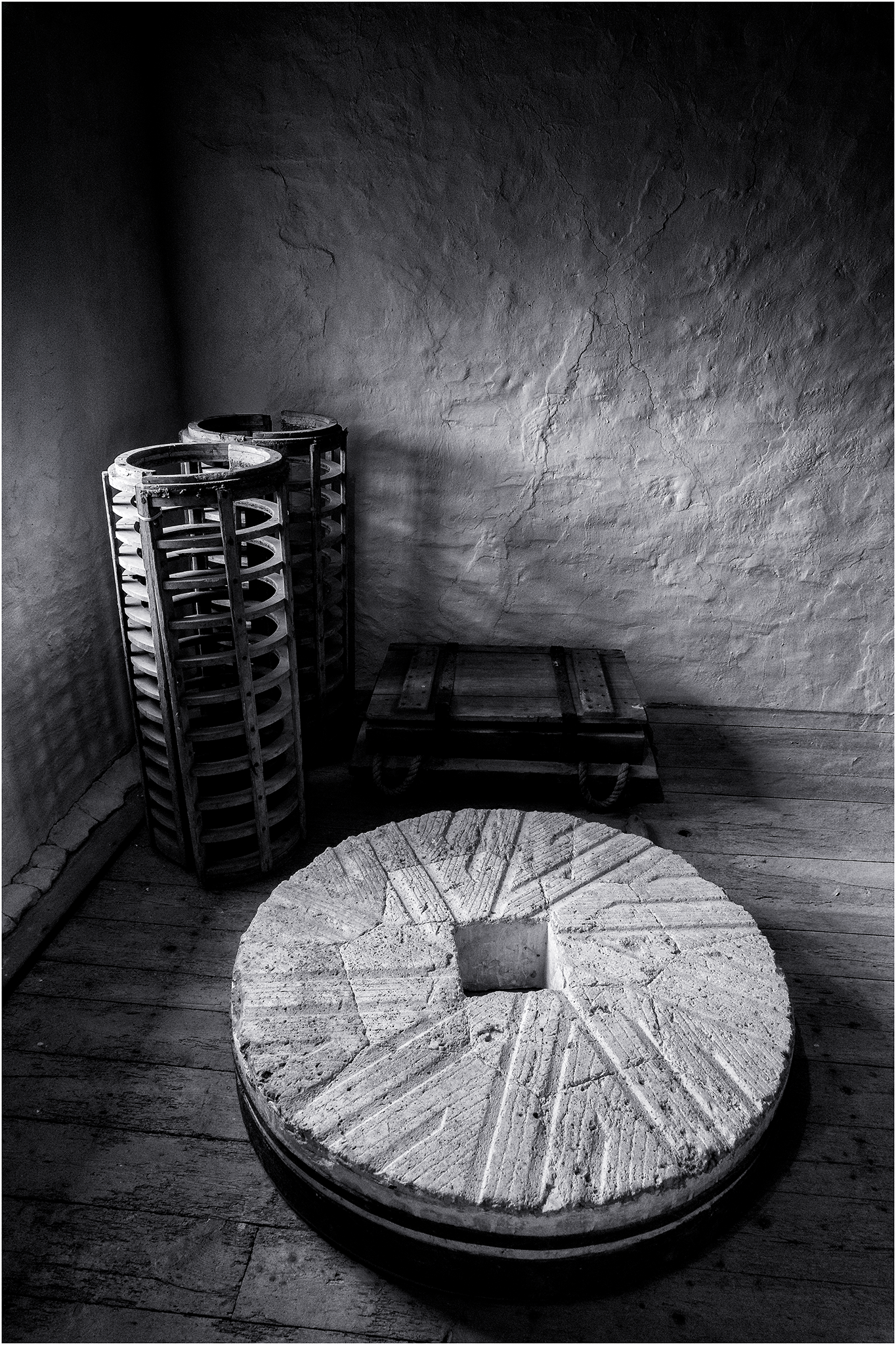 "French Burr Stone 1" by Simon Harding