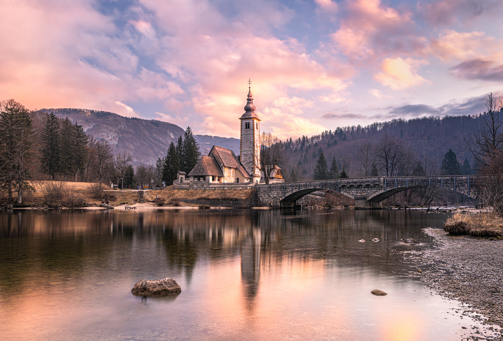 "Sunrise in the Alps" by Anne Jones