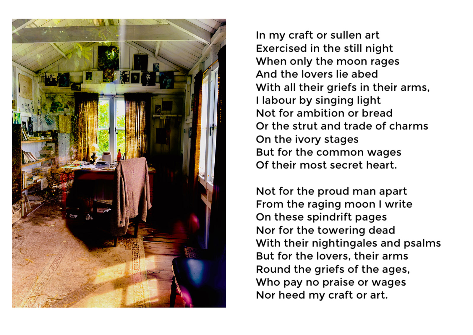 "Exercised in the Still Night, When only the Moon Rages" by David Hough