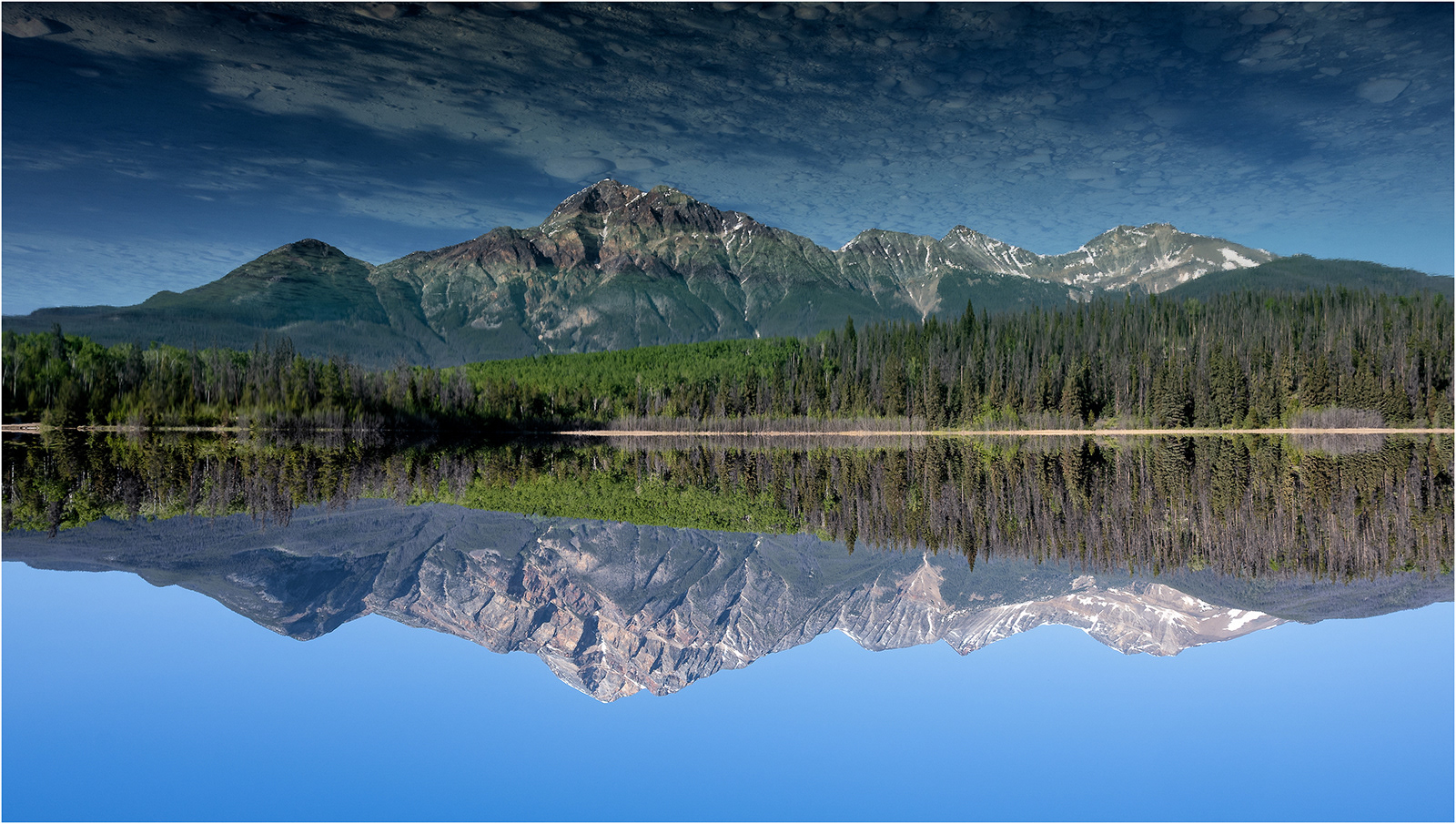 "Cloudy Reflection?" by Simon Harding