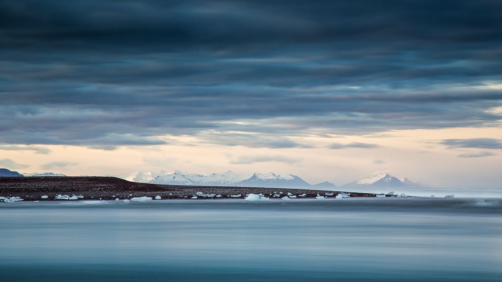3rd: "Midnight Ice Flow" by Ben Montgomery