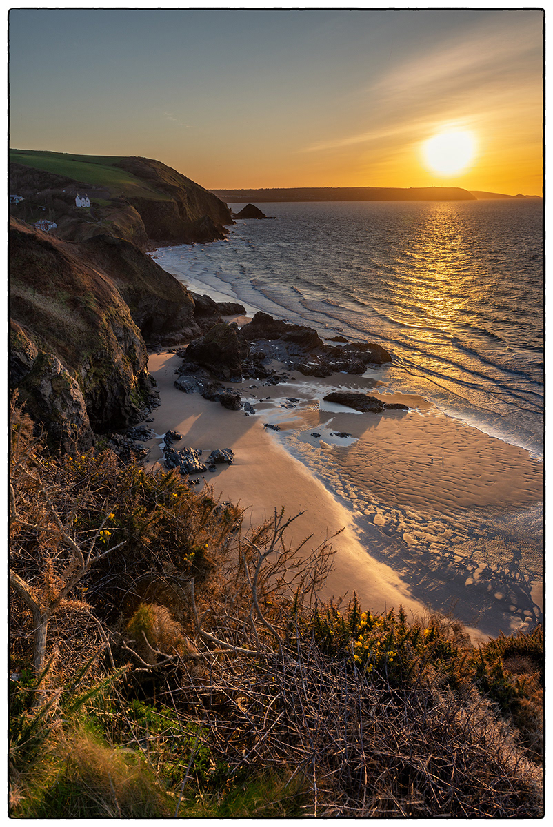 Llangrannog Coast Sunset