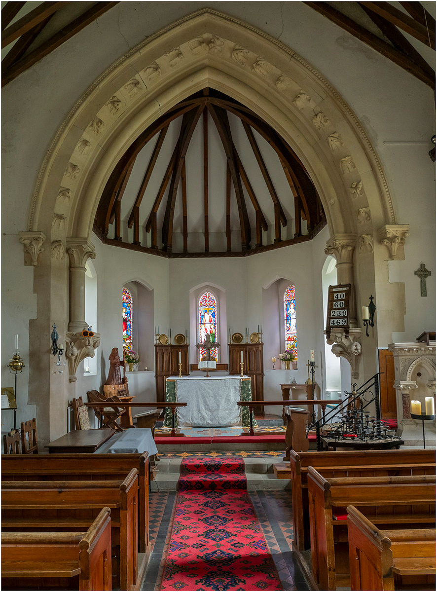 "St Llawddog 2" by Viv Evans